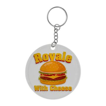 Pulp Fiction Royale With Cheese Keychain
